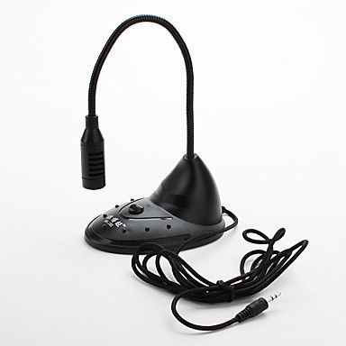 microfone multimídia premium (preto)
