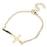 Pulseira Cruz Chic Metallic